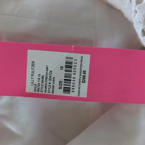 NWT Lilly Pulitzer Sharice Stretch Shift Dress - Picture 5 of 5